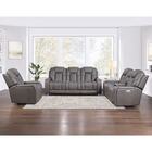 Steve Silver Daniel Triple Power Home Theater Immersive Entertainment Leather Reclining Set