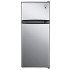 Avanti 4.5 CuFt Top Freezer Compact Refrigerator in Stainless Steel