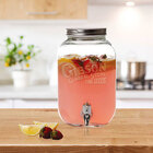 Gibson 1.1 Gallon Glass Jar Beverage Dispenser
