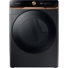 Samsung 7.5 CuFt Smart Gas Dryer in Brushed Black with Sensor Dry