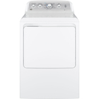 GE 7.2 CuFt Front Load White Electric Dryer