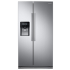 Samsung 24.5 CuFt Side-By-Side Refrigerator in Stainless Steel with External Dispenser