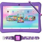 Contixo 10" Kids Tablet with Stylus and Smart Watch Bundle - Purple