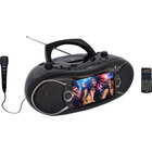 Naxa 7” Bluetooth® DVD Boombox with TV - Black