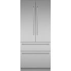 Thermador 20.1 Cu. Ft. French Door Built-in Smart Refrigerator with Masterpiece Series Handles - Stainless Steel