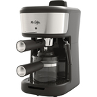 Image of product - 4-Shot Steam Espresso, Cappuccino and Latte Maker in Black