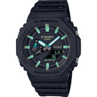 Casio Men's G-Shock GA-2100 Series White Dial Black Band Watch