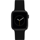 WITHit Silicone Keeperless Band for 42/44/45mm/Ultra 1&2 (49mm) Apple Watch - Black