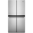 Whirlpool 19.4 CuFt 4-Door Counter-Depth French Door Refrigerator in Stainless Steel