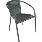 Doral Designs Bistro Patio Chair in Charcoal