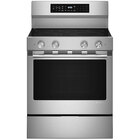 KitchenAid 5.3 Cu. Ft. Smart Slide-in Electric Range with True Convection Cooking Modes