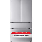 LG 26 CuFt Smart 4-Door French Door Refrigerator in Stainless Steel with Full-Convert Drawer™