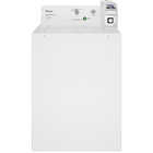 Whirlpool 2.9 CuFt Commercial Top-Load Washer in White with Flex-Vane Agitator