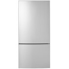 GE 17.7 Cu. Ft. Counter-Depth Bottom-Freezer Refrigerator - Stainless Steel