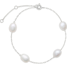 Mi Tesoro Pearl Silver Bracelet