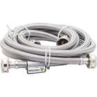 Smart Choice 6' Braided Stainless Steel Washer Fill Hoses