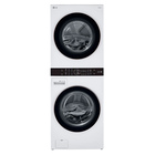 Image of product - Stacked Electric Laundry Center with 4.5 CuFt Washer and 7.4 CuFt Dryer in White
